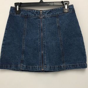 Denim skirt